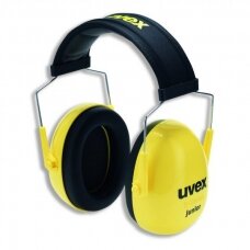 Apsauginės ausinės vaikams Uvex Junior, SNR:29dB, geltonos