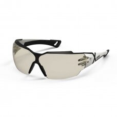 Apsauginiai akiniai Uvex Pheos CX2 CBR 65 lengvai tamsinta linze, supravision excellence padengimas, juodos/baltos kojelės