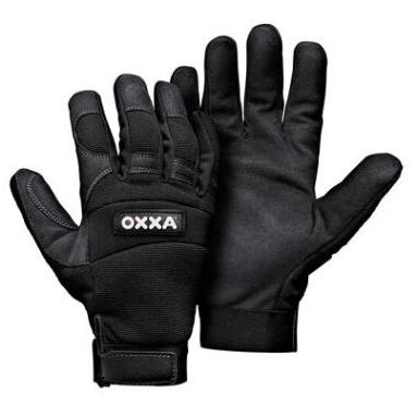 Apsauginės pirštinės, mechaniko stiliaus OXXA X-Mech 51-600, sintetinė oda, velcro užsegimas, dydis 9/L