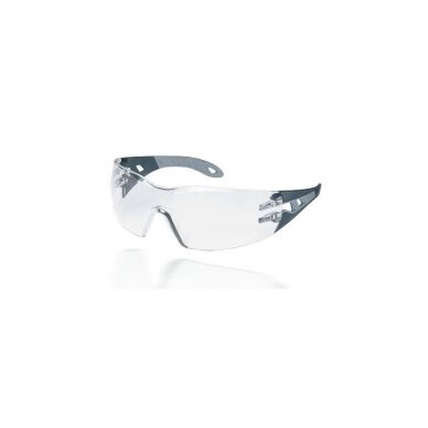 Apsauginiai akiniai Pheos siaurinti skaidria linze, supravision HC/AF padengimas, antracito/pilkos kojelės