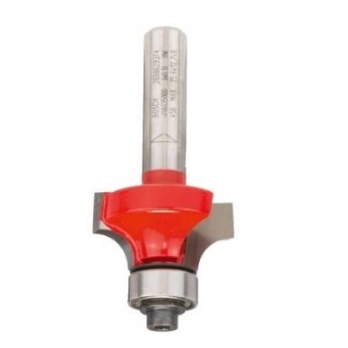 Apvalinimo freza Bosch, 6.35x12.7/55 mm, su guoliu, 2608629374 Apvalinimo freza Bosch, 6.35x12.7/55 mm, su guoliu, 2608629374