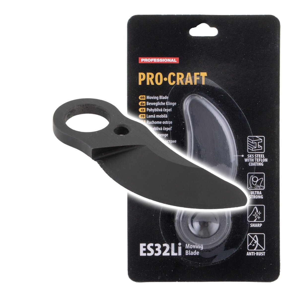 Atsarginė viršutinė geležtė „ProCraft ES32Li Moving Blade”