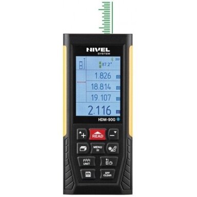 Atstumo matuoklis Nivel System HDM-90G
