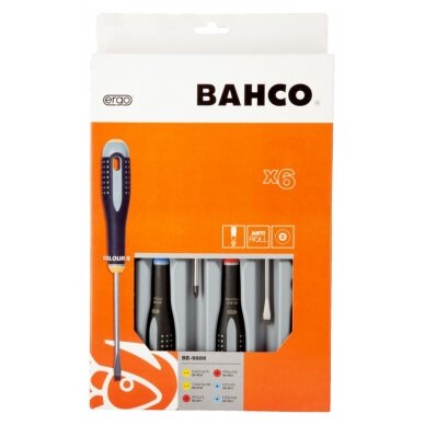 Atsuktuvų rinkinys ERGO™ 6 vnt - PH1/2; PZ1/2; SL3,5/5,5 Atsuktuvų rinkinys ERGO™ 6 vnt - PH1/2; PZ1/2; SL3,5/5,5
