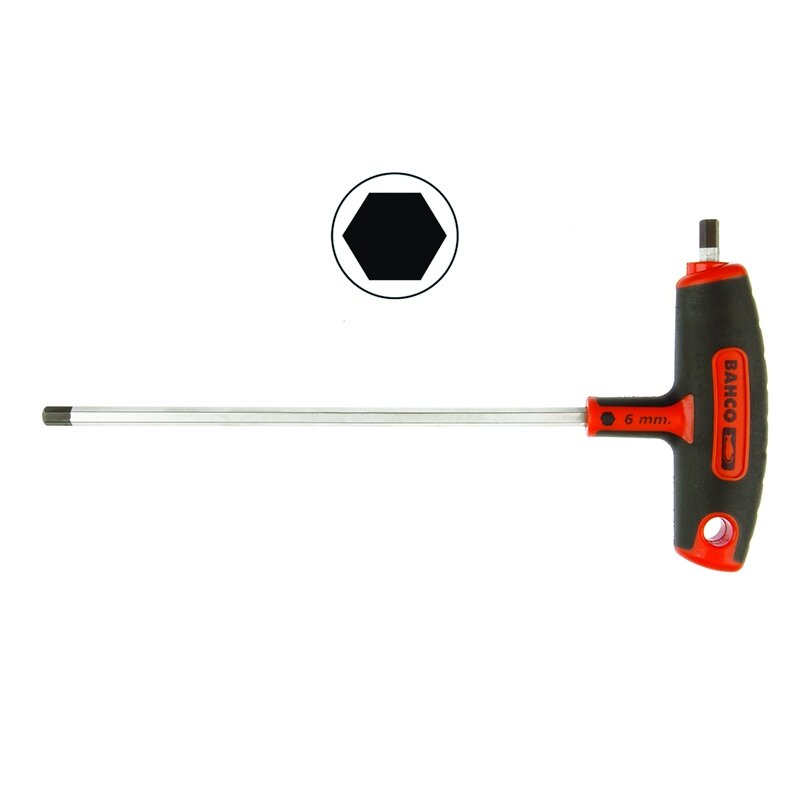 Atsuktuvas T-formos rankena 195mm metric 5mm