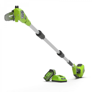 Greenworks G40PSFK2 AUKŠTAPJOVĖ SU PATOGIA GALINE RANKENA (40V su 2Ah akumuliatoriumi ir krovikliu) Greenworks G40PSFK2 AUKŠTAPJOVĖ SU PATOGIA GALINE RANKENA (40V su 2Ah akumuliatoriumi ir krovikliu)
