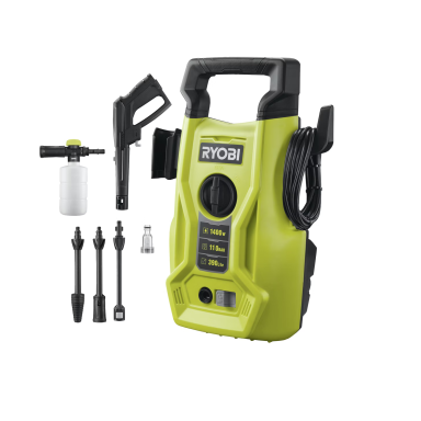 Aukšto slėgio plovykla Ryobi RY110PWA, 110 bar, 1400 W Aukšto slėgio plovykla Ryobi RY110PWA, 110 bar, 1400 W