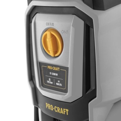 Aukšto slėgio plovykla „ProCraft CW2.5/195" 5