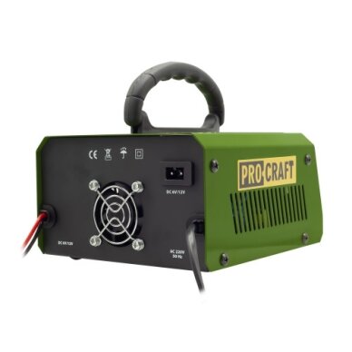 Automobilinių akumuliatorių įkroviklis „ProCraft PZ10M” 3