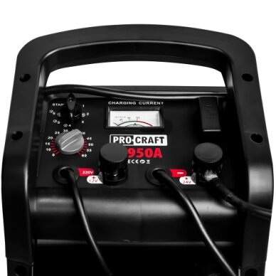 Automobilių baterijų įkroviklis „ProCraft PZ950A” 4