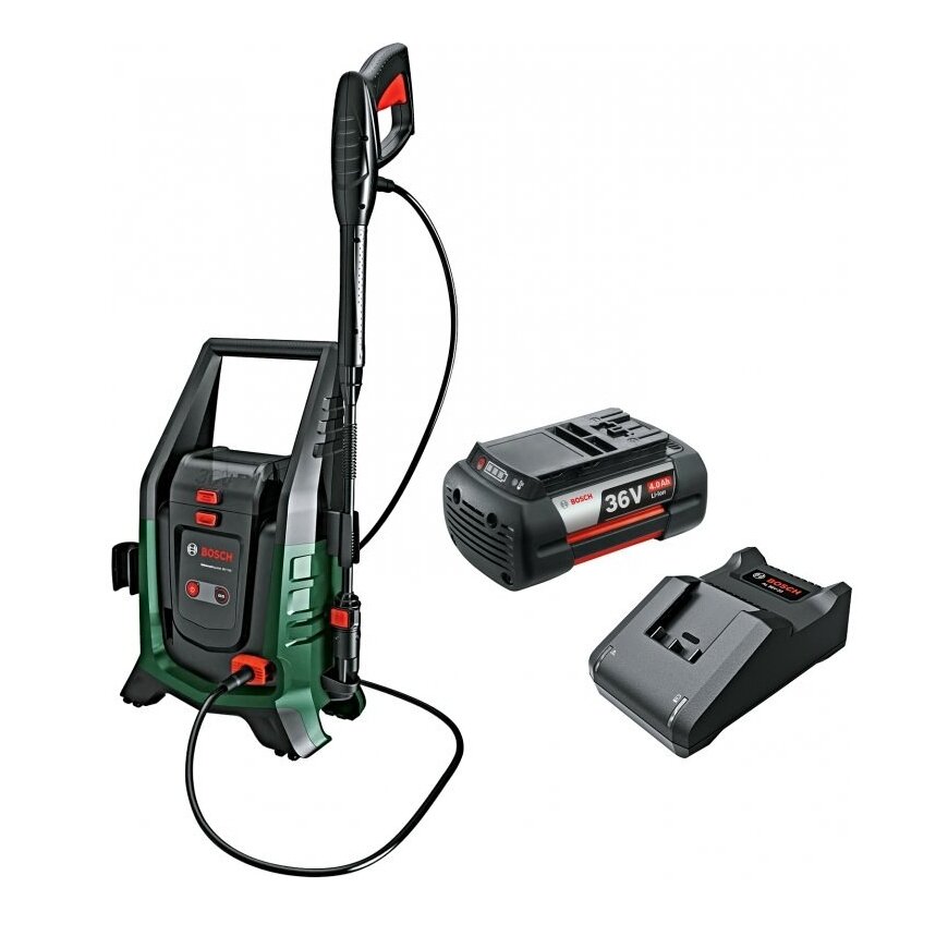 Aukšto slėgio plovykla Bosch Universal Aquatak 36V-100, 4Ah, 36 V, 06008C7002 Aukšto slėgio plovykla Bosch Universal Aquatak 36V-100, 4Ah, 36 V, 06008C7002
