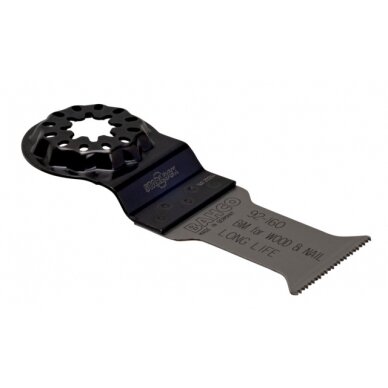 Bahco bimetalinė geležtė multifunkciniam įrankiui 35mm, medienai, Starlock tvirtinimas Bahco bimetalinė geležtė multifunkciniam įrankiui 35mm, medienai, Starlock tvirtinimas