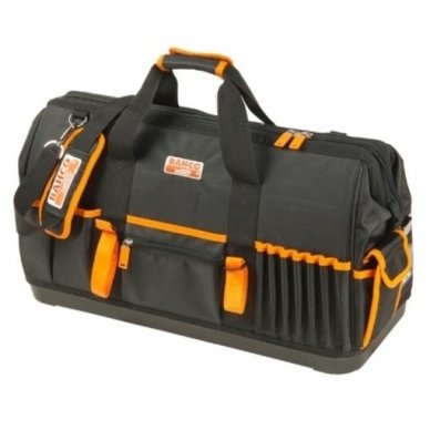Bahco Uždaras krepšys su daugybe vidinių ir išorinių kišenių, kieto plastiko dugnu 24" 600x230x370mm