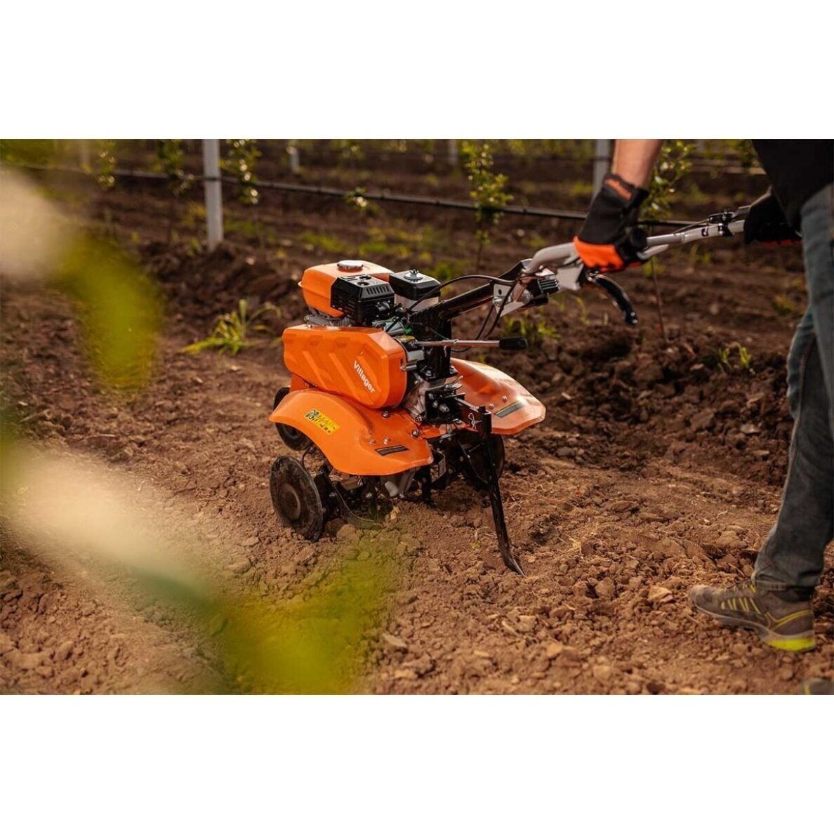 Benzininis motoblokas - kultivatorius Villager VTB 842 Prime, 5.2 kW 10
