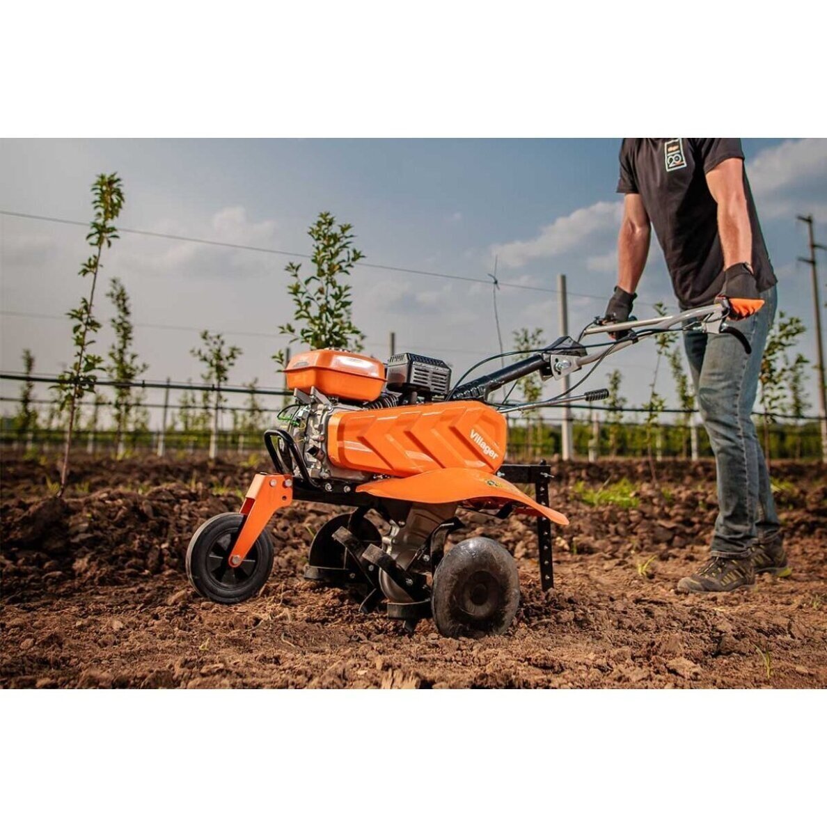 Benzininis motoblokas - kultivatorius Villager VTB 842 Prime, 5.2 kW 8