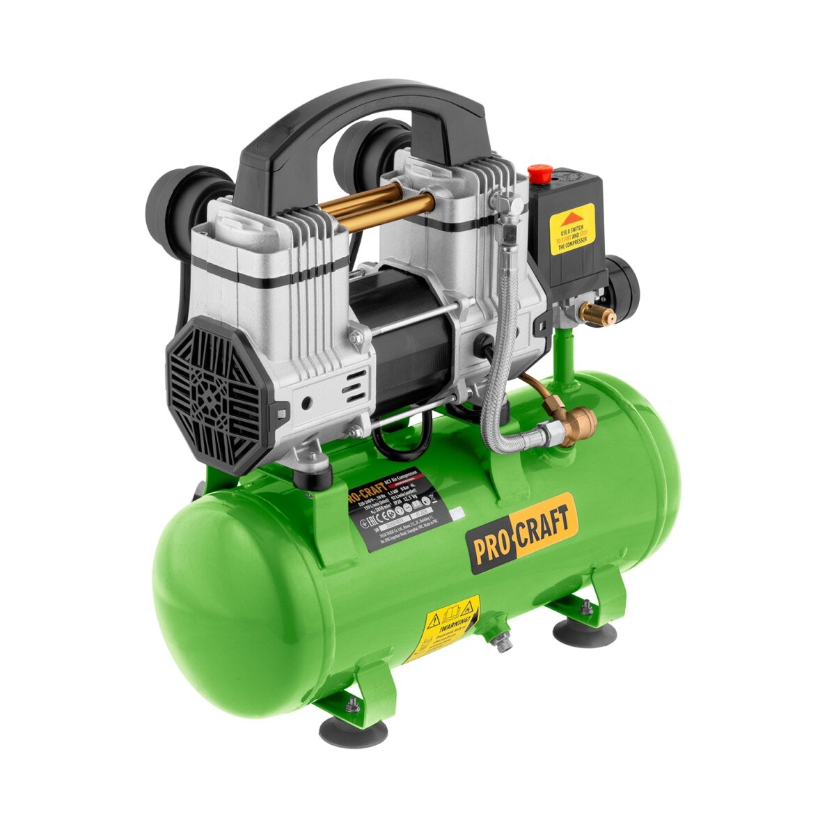 Betepalinis kompresorius „ProCraft AC7” 2