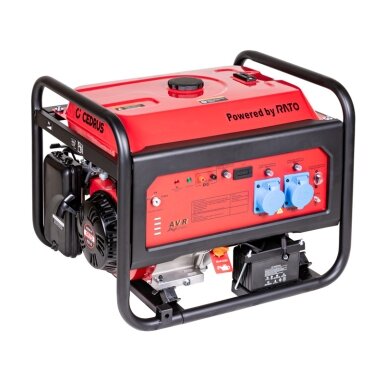Benzininis elektros generatorius Cedrus CEDAG8E-1F, 8kW