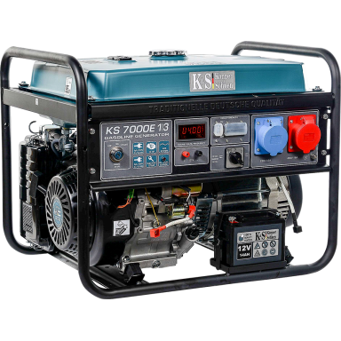 Benzininis generatorius Könner&Söhnen KS 7000E 1/3, 5.5 kW Benzininis generatorius Könner&Söhnen KS 7000E 1/3, 5.5 kW