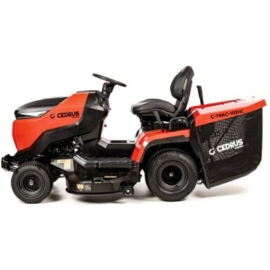 Benzininis vejos traktoriukas Cedrus Premium C-TRAC-103HC-H, 15,5 kW Benzininis vejos traktoriukas Cedrus Premium C-TRAC-103HC-H, 15,5 kW