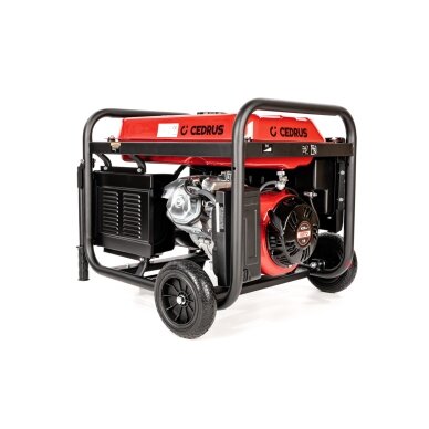Benzininis elektros generatorius Cedrus CEDAG6E-1F, 5,5kW 2 Benzininis elektros generatorius Cedrus CEDAG6E-1F, 5,5kW 2