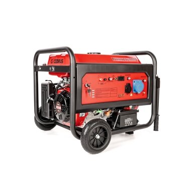 Benzininis elektros generatorius Cedrus CEDAG6E-1F, 5,5kW Benzininis elektros generatorius Cedrus CEDAG6E-1F, 5,5kW