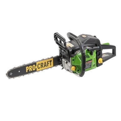 Benzininis grandininis pjūklas „ProCraft GS-50” 1 Benzininis grandininis pjūklas „ProCraft GS-50” 1