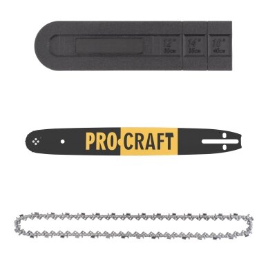 Benzininis grandininis pjūklas „ProCraft GS-50” 8 Benzininis grandininis pjūklas „ProCraft GS-50” 8