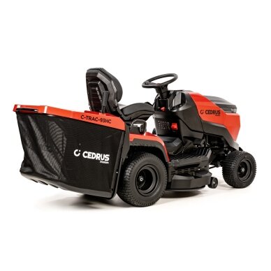 Benzininis vejos traktoriukas Cedrus Premium C-TRAC-93HC-1, 9,8 kW 4