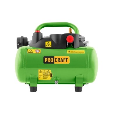 Betepalinis kompresorius „ProCraft AC6” 3 Betepalinis kompresorius „ProCraft AC6” 3