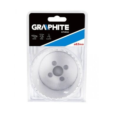 Bi-metalinė gręžimo karūnėlė 83mm Bi-metalinė gręžimo karūnėlė 83mm