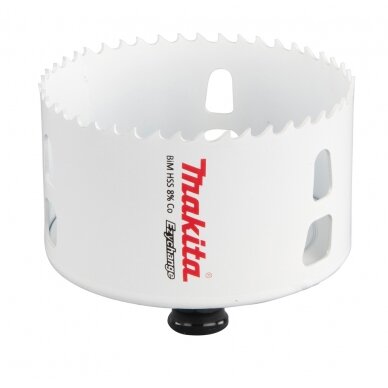 Bi-Metal gręžimo karūna Makita E-03969, EZYCHANGE, 86mm Bi-Metal gręžimo karūna Makita E-03969, EZYCHANGE, 86mm
