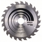 Bosch pjūklo diskas 190x30x2,0 T24 Optiline Wood 2608641185