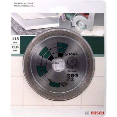 BOSCH Deimantinis pjovimo diskas 115mm Tiles BOSCH Deimantinis pjovimo diskas 115mm Tiles
