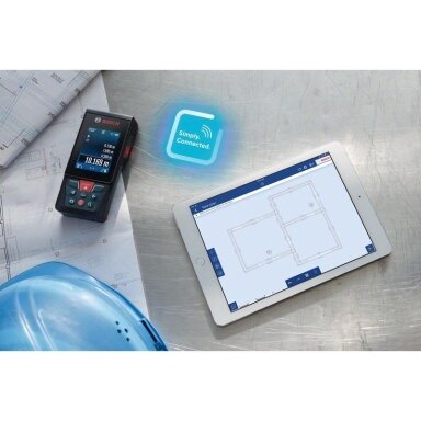 Bosch GLM 120 C Bluetooth atstumų matuoklis Bosch GLM 120 C Bluetooth atstumų matuoklis