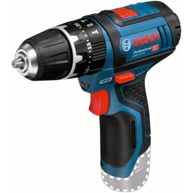 Bosch GSB 12V-15 Akumuliatorinis suktuvas/gręžtuvas su kalimo funkcija (12v be akumuliatorių ir kroviklio) Bosch GSB 12V-15 Akumuliatorinis suktuvas/gręžtuvas su kalimo funkcija (12v be akumuliatorių ir kroviklio)