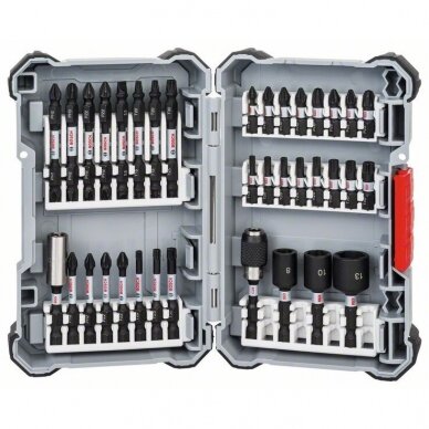 BOSCH 36 dalių antgalių kompl. Impact Control, PICK&CLIC BOSCH 36 dalių antgalių kompl. Impact Control, PICK&CLIC