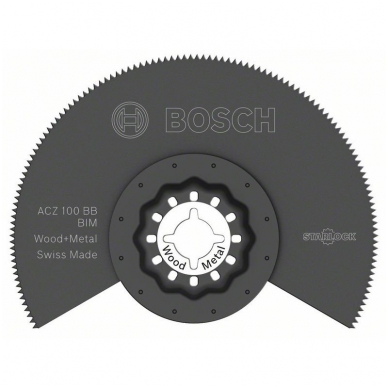 BOSCH BIM segmentinis pjovimo diskas ACZ 100 BB Wood and Metal