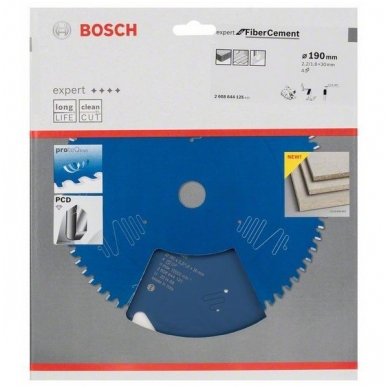Bosch  fibrocemento diskinio pjūklo diskas 190mm (2 608 644 125) 1