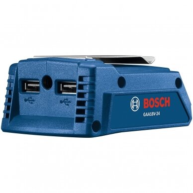 Bosch GAA 18V-48 Professional USB įkroviklis (Be akumuliatorio 18V ir kroviklio) 1