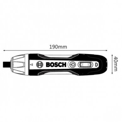 Bosch GO akumuliatorinis atsuktuvas (06019H2101) 2