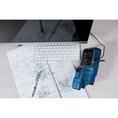 BOSCH SIENOS SKENERIS D-TECT 200 C PROFESSIONAL (Be akumuliatorių ir kroviklio) 2 BOSCH SIENOS SKENERIS D-TECT 200 C PROFESSIONAL (Be akumuliatorių ir kroviklio) 2