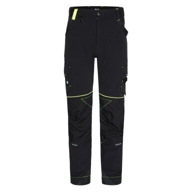 Darbo kelnės North Ways Sacha 1388, 4-way stretch, Black/Neon Yell, dydis 50 Darbo kelnės North Ways Sacha 1388, 4-way stretch, Black/Neon Yell, dydis 50