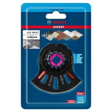 DaugiaBosch Starlock ACZ105ET 1 vnt. 2608664208 DaugiaBosch Starlock ACZ105ET 1 vnt. 2608664208