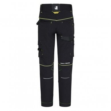 Darbo kelnės North Ways Sacha 1388 Black/Neon Yell, dydis 48 Darbo kelnės North Ways Sacha 1388 Black/Neon Yell, dydis 48