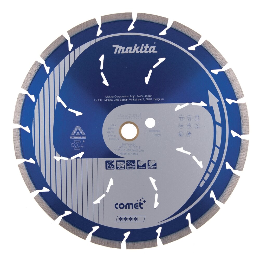 Deimantinis diskas Makita B-17619, 300mm Deimantinis diskas Makita B-17619, 300mm
