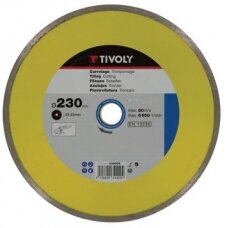 Deimantinis diskas Tivoly continuous 125x22,2mm
