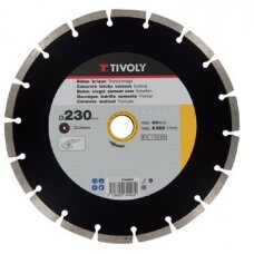 Deimantinis diskas Tivoly segment 125x22,2mm