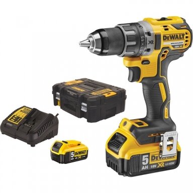 DeWALT DCD791P2 akumuliatorinis gręžtuvas - suktuvas (18V 2x5Ah) DeWALT DCD791P2 akumuliatorinis gręžtuvas - suktuvas (18V 2x5Ah)