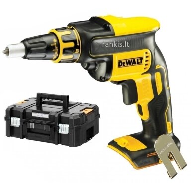 DeWALT DCF620NT akumuliatorinis gipskartonio suktuvas (18V be akumuliatorių ir kroviklio) DeWALT DCF620NT akumuliatorinis gipskartonio suktuvas (18V be akumuliatorių ir kroviklio)