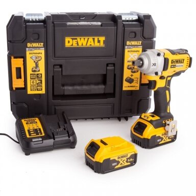 DeWALT DCF894P2 Akumuliatorinis smūginis veržliasukis.( 2 x 5 Ah. 18 V Li-ion) DeWALT DCF894P2 Akumuliatorinis smūginis veržliasukis.( 2 x 5 Ah. 18 V Li-ion)